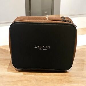 Lanvin x Turkish Airlines luxury comfort kit includes zip bag, eye mask and more